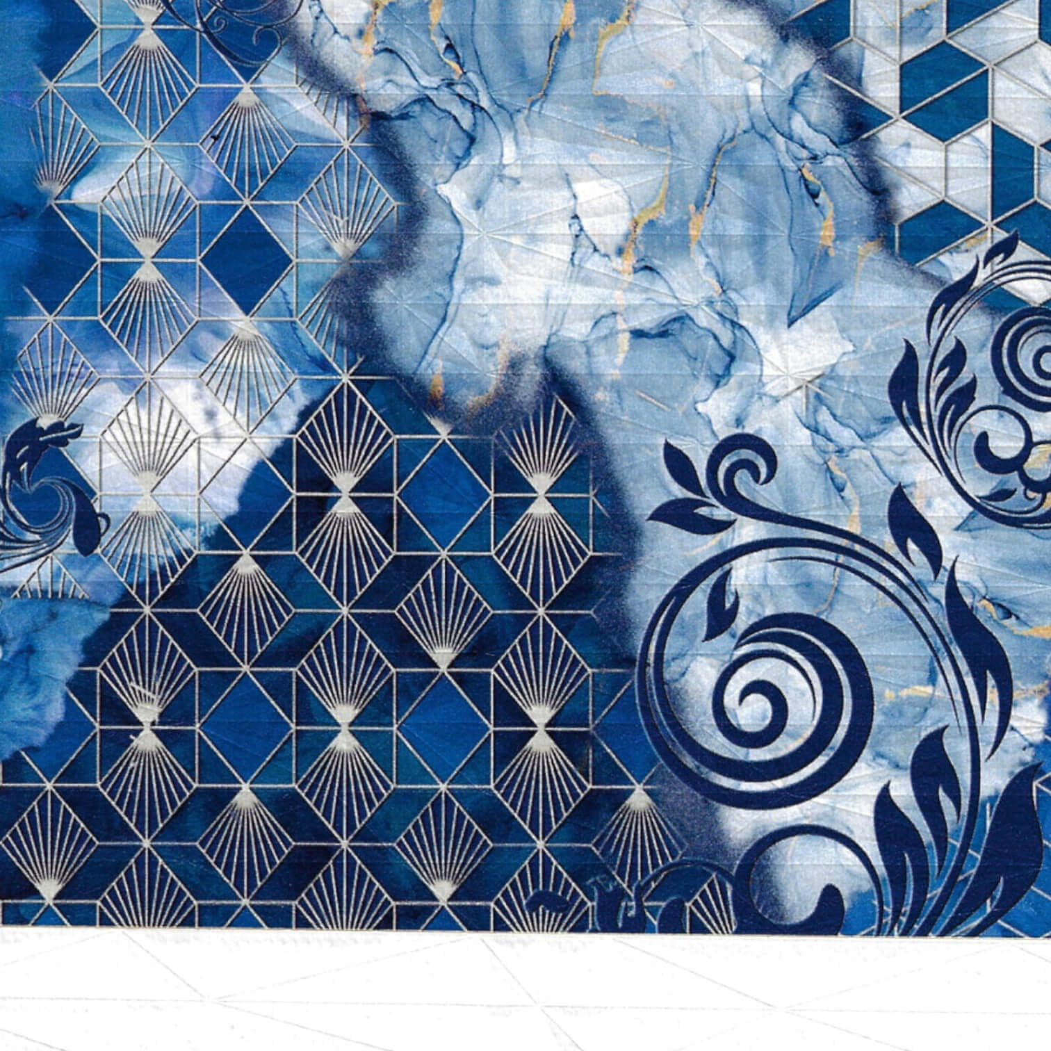 Viny wallcoveirngs with geometric texture