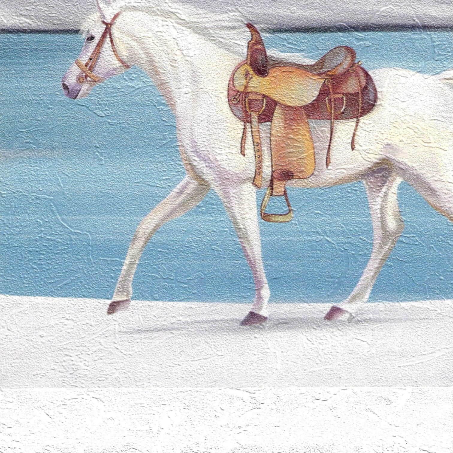 قماش ذو نسيج ورنيش فني