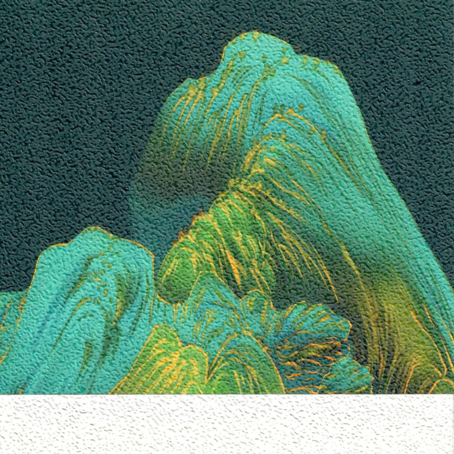 Classic cement-textured wallpaper